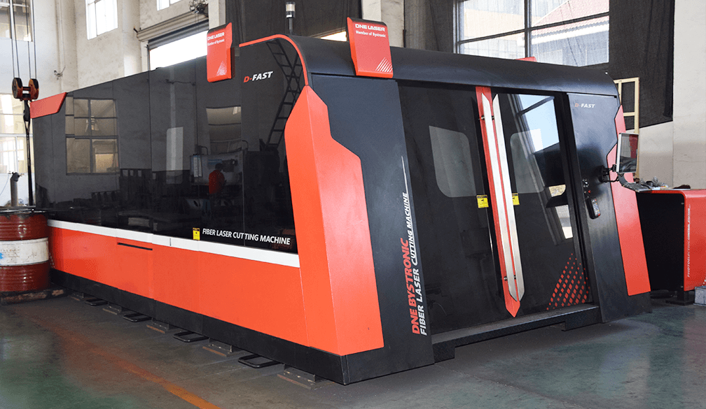 Faserlaserschneider.