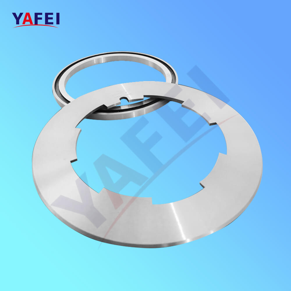 oberer und unterer Slittermesser